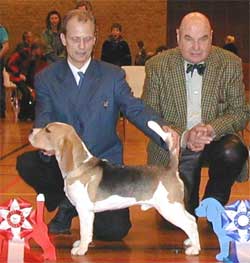 Onslow winning bestof breed dec. 2002